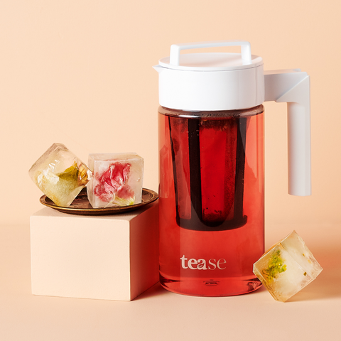Tease | Wellness Tea Blends + Accessories - 3-In-1 Cold Brew Tea & Coffee Pitcher, Spring Accessory - Home & Well