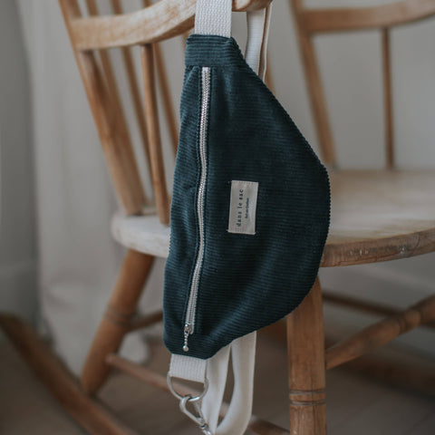 Dans le Sac - Adjustable corduroy belt bag