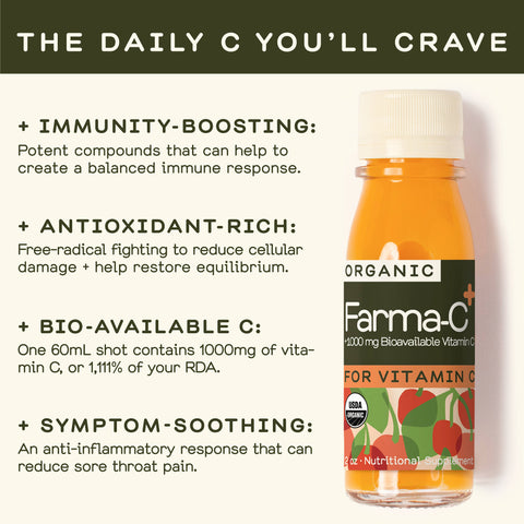 Greenhouse - Greenhouse Farma-C + Wellness Shot for Vitamin C - Home & Well