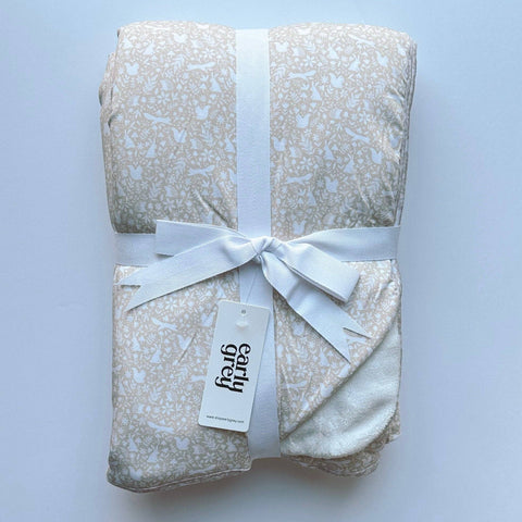Early Grey - Bamboo/plush blanket - Home & Well