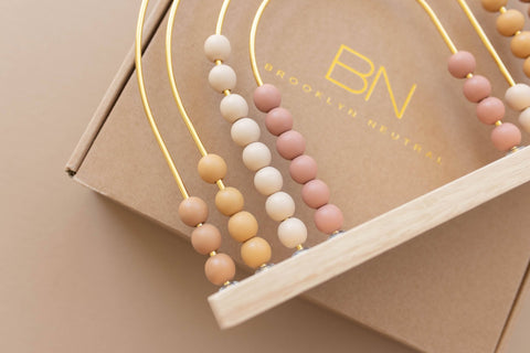 Brooklyn Neutral - Rainbow Abacus - Home & Well