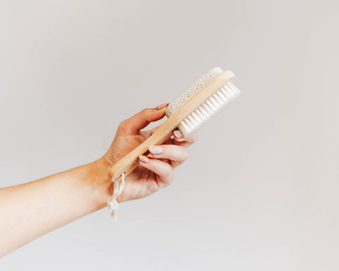BKIND - Wooden Pumice Brush - Home & Well