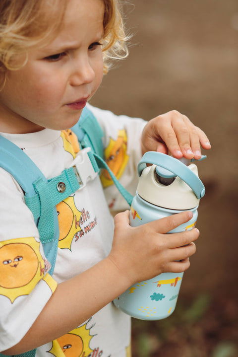 the cotton cloud - Insulated Stainless Steel Water Bottle for Kids