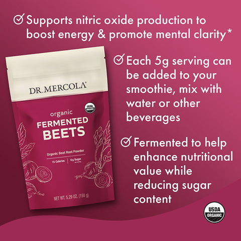 Organic Fermented Beet Powder - Home & Well