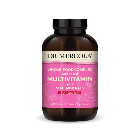 Whole-Food Complex with Multivitamin plus Vital Minerals for Women - Home & Well