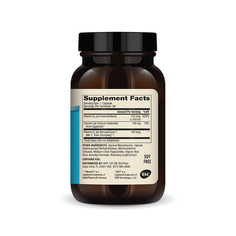 Calcium with Vitamins D3 & K2 - Home & Well