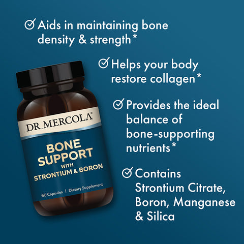 Bone Support with Strontium & Boron - Home & Well