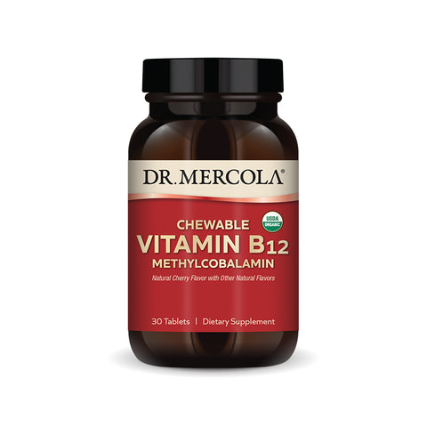 Organic Chewable Vitamin B12 - Home & Well
