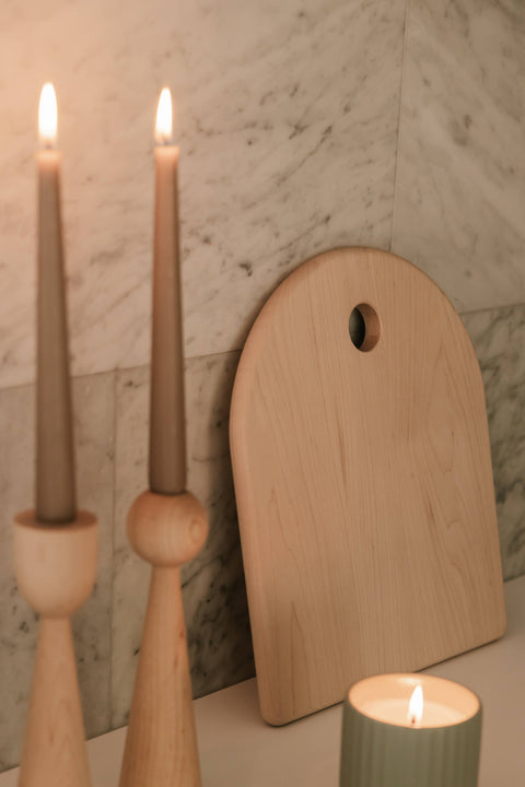 Hudson and Oak - Arch Maple Cutting Board - Home & Well