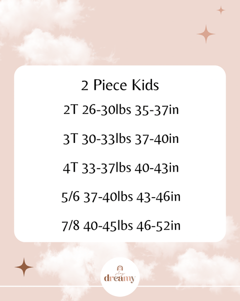 Stay Dreamy - Kids Two Piece Pajama Set