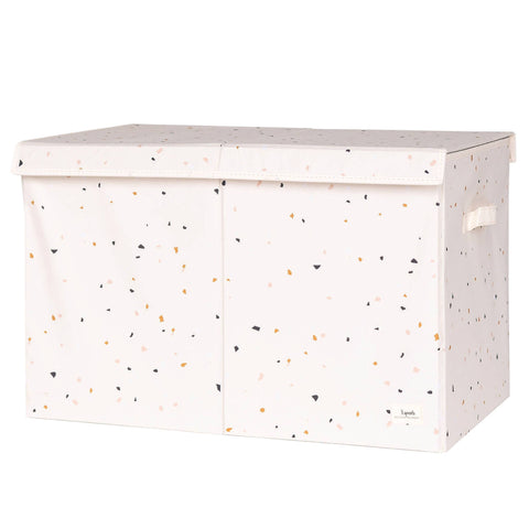 3 Sprouts - Recycled Fabric Folding Chest - Terrazzo Colours - Home & Well