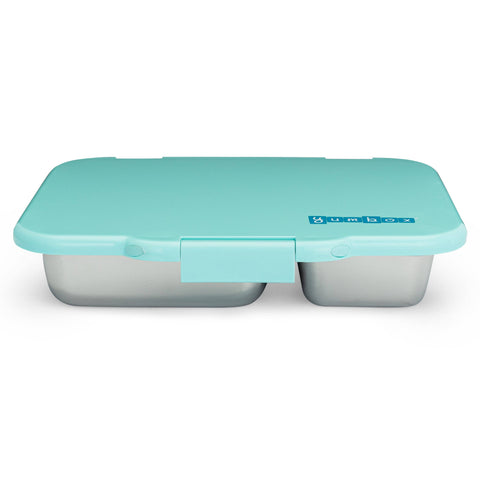 Yumbox - Stainless Steel Leakproof Bento Box - Tulum Blue - Home & Well