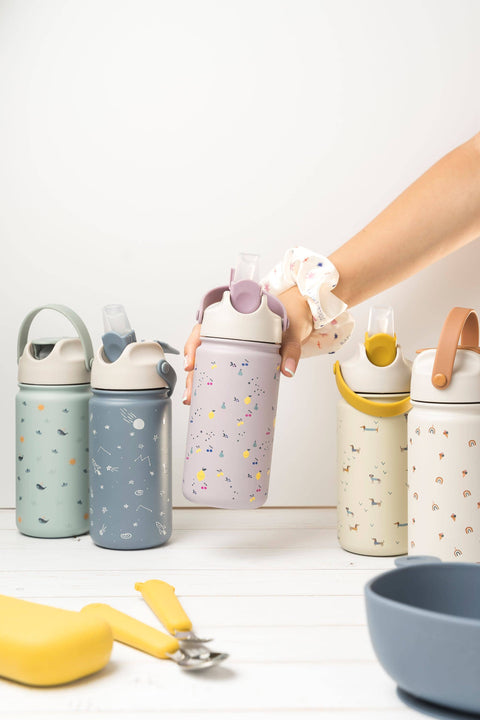 the cotton cloud - Insulated Stainless Steel Bottle for Kids - Home & Well