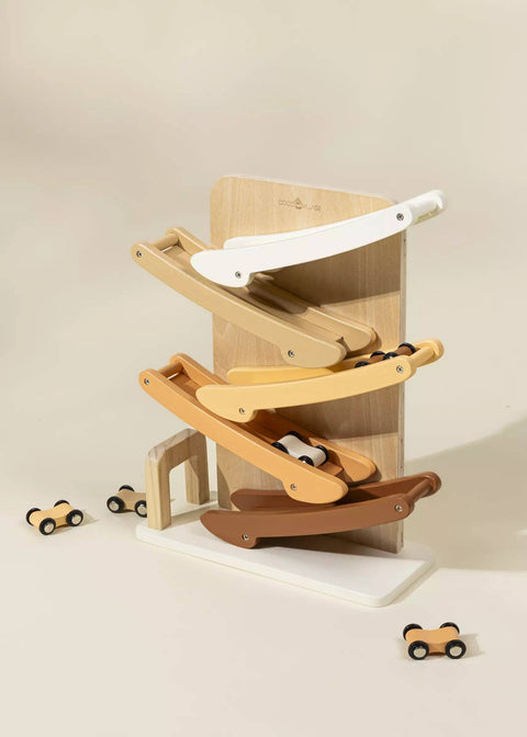 Coco Village - Wooden Car Glider Track - Home & Well