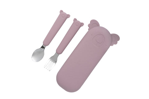 the cotton cloud - Zoe the Koala Cutlery Set and Case