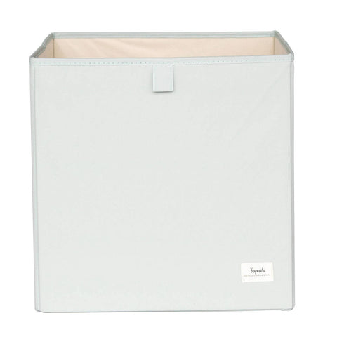 3 Sprouts - Recycled Fabric Storage Cube - Solid Colours - Home & Well