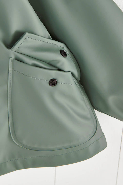 Grass & Air - Khaki Kids Waterproof Rain Jacket - Home & Well