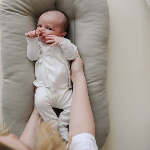 Snuggle Me Organic - Infant Lounger | Birch - Home & Well