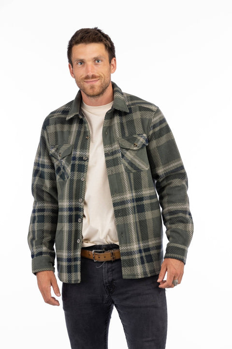 LIV Outdoor - Men's Koda Sherpa Lined Shirt Jacket - Home & Well