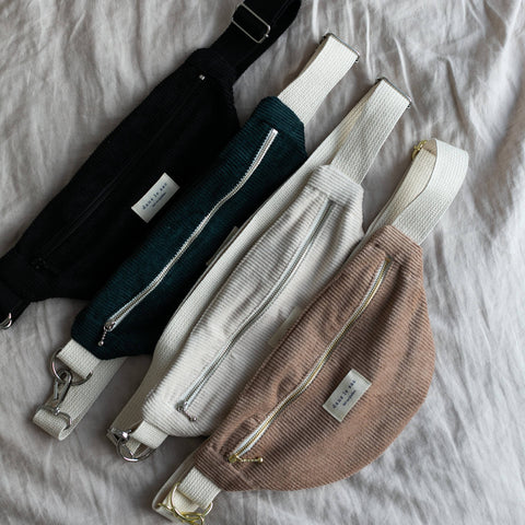 Dans le Sac - Adjustable corduroy belt bag