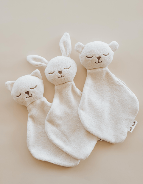 Veille sur toi - Organic Security Blanket - Natural Baby Bunny - Home & Well