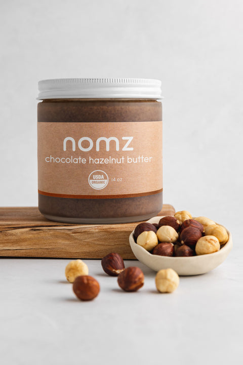 nomz - Organic chocolate hazelnut butter