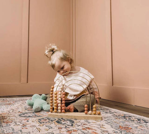Brooklyn Neutral - Rainbow Abacus - Home & Well