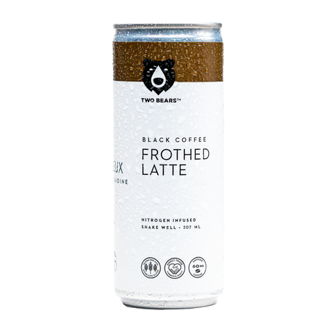 Frothed Black Oat Latte - Home & Well
