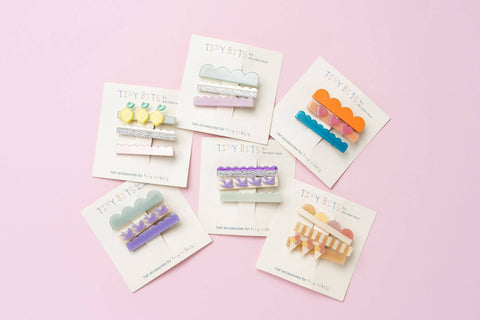 the cotton cloud - Hair Pins 3-Set Cloud - Home & Well