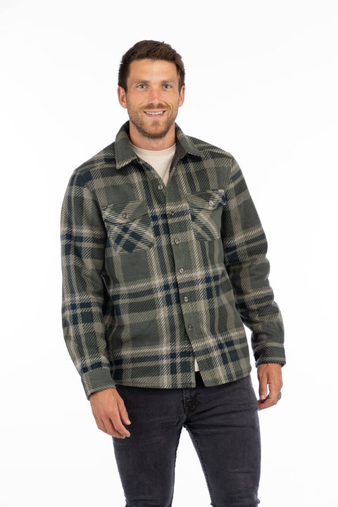 LIV Outdoor - Men's Koda Sherpa Lined Shirt Jacket - Home & Well