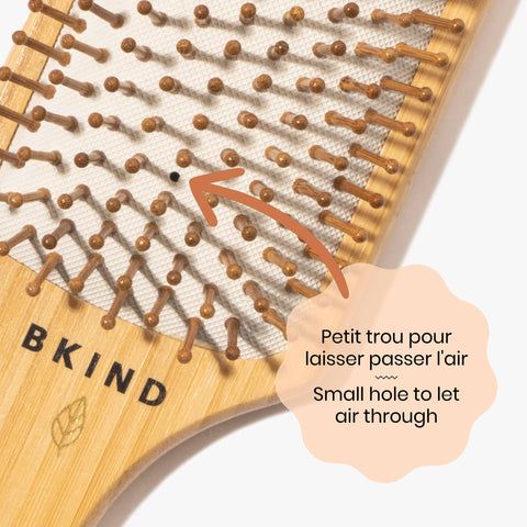 Bamboo Hairbrush - Home & Well
