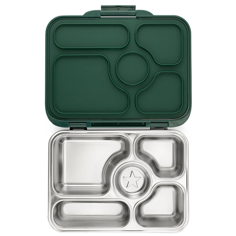 Yumbox - Stainless Steel Leakproof Bento Box - Kale Green - Home & Well