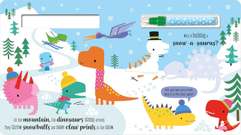 Dinosaur Magic Water Pen - Home & Well colouring book