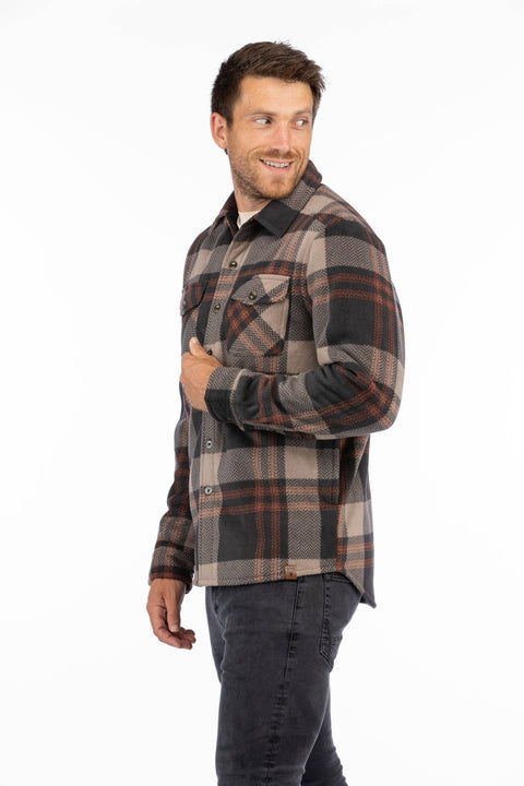 LIV Outdoor - Men's Koda Sherpa Lined Shirt Jacket - Home & Well