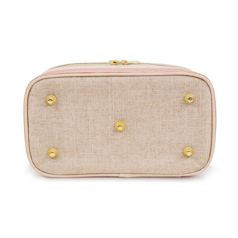Rose Gold Colour Block Beauty Poche - Home & Well