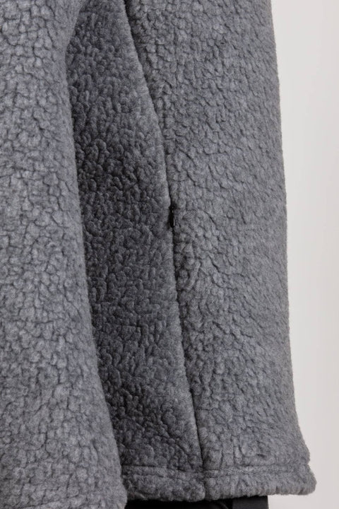 Wolfe Co. Apparel and Goods® - Grey Kitimat Men's Half Zip - Home & Well