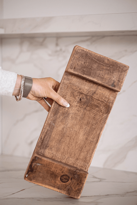 Luxe B Co - Trivet Riser Solid Elm Wood - Home & Well