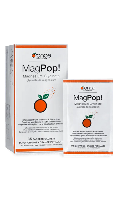 MagPop! Effervescent Drink - Box 35 packets - Home & Well