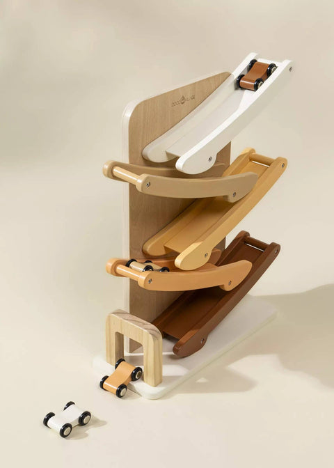 Coco Village - Wooden Car Glider Track - Home & Well