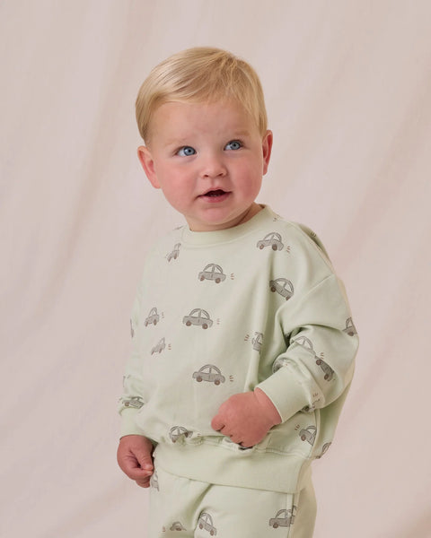 Cars Relaxed Sweatshirt | Quincy Mae - Home & Well