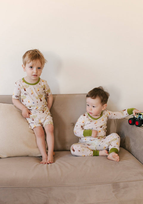 Stay Dreamy - Rumbly Tumbly (Winnie The Pooh) Bamboo Short and T-Shirt Pj Set - Home & Well