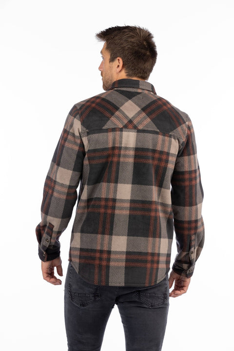 LIV Outdoor - Men's Koda Sherpa Lined Shirt Jacket - Home & Well