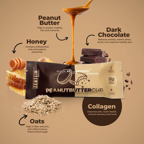 Zentein Collagen Protein Bar - Home & Well