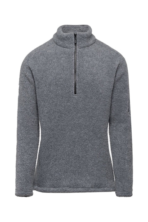 Wolfe Co. Apparel and Goods® - Grey Kitimat Men's Half Zip - Home & Well
