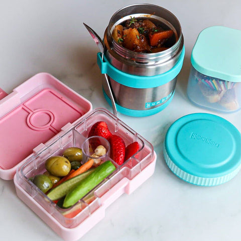 Yumbox - Thermal Food Jar for Hot Lunch - Yumbox Zuppa with Spoon an