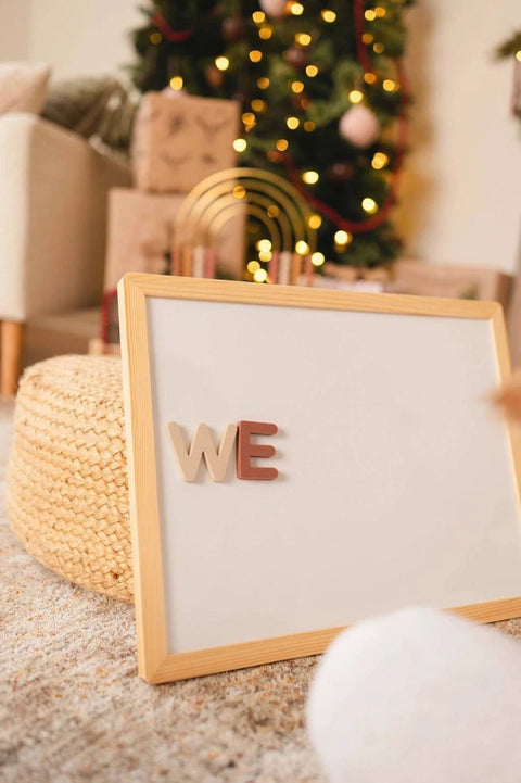 Brooklyn Neutral Magnetic Whiteboard - Home & Well