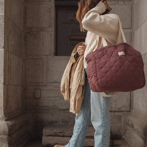 Dans le Sac - Adjustable quilted diaper bag