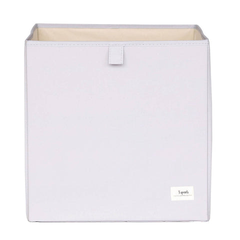 3 Sprouts - Recycled Fabric Storage Cube - Solid Colours - Home & Well