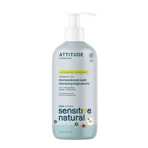 ATTITUDE Natural Shampoo & Body Wash - Home & Well