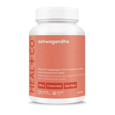 HEAL + CO. Ashwagandha (5:1 extract) 500mg - Home & Well